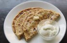 Fresh Aloo Parantha with Pickle -2 Pcs