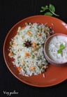 Pulav Rice with curd